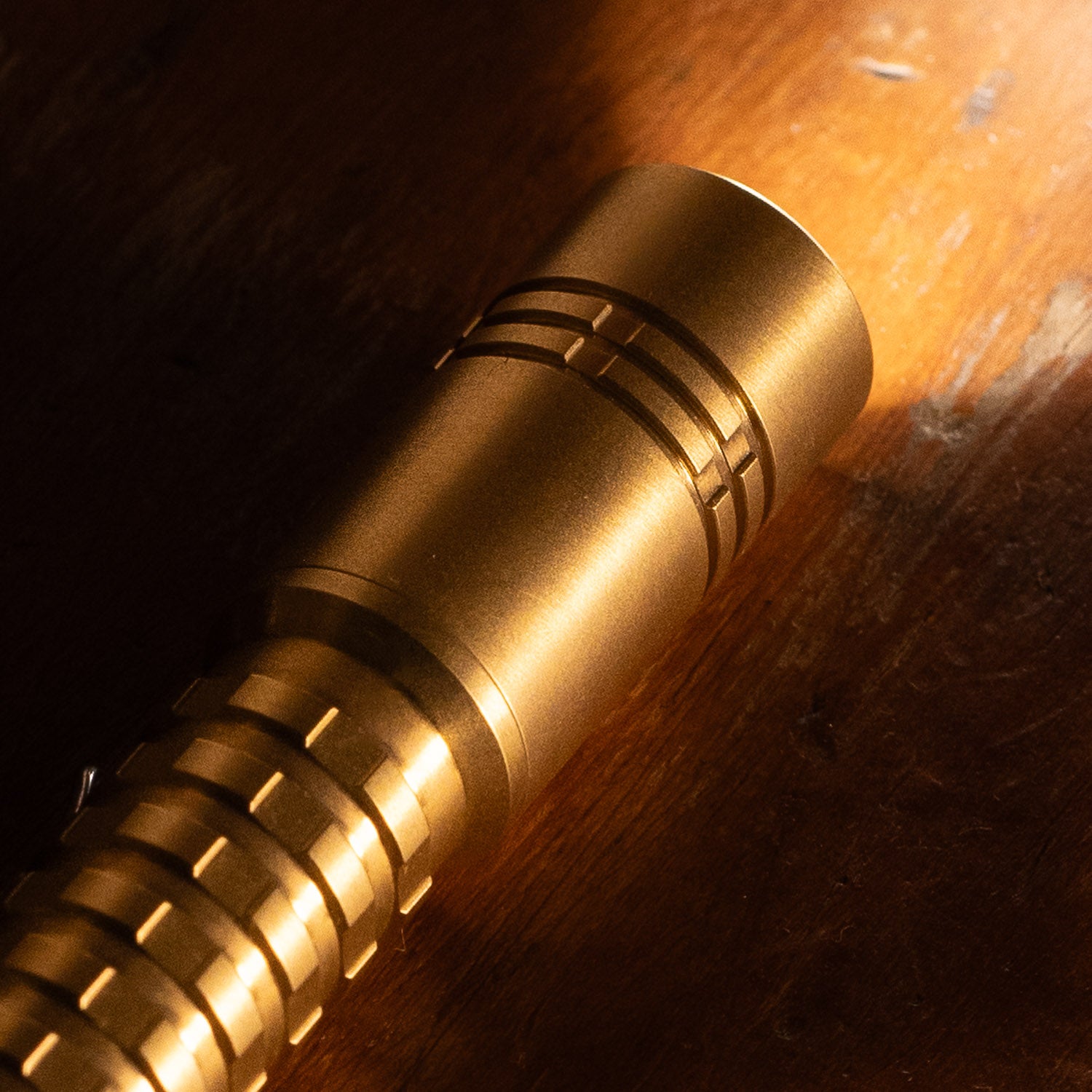 ReyLight Pineapple Mini Flashlight - Brass