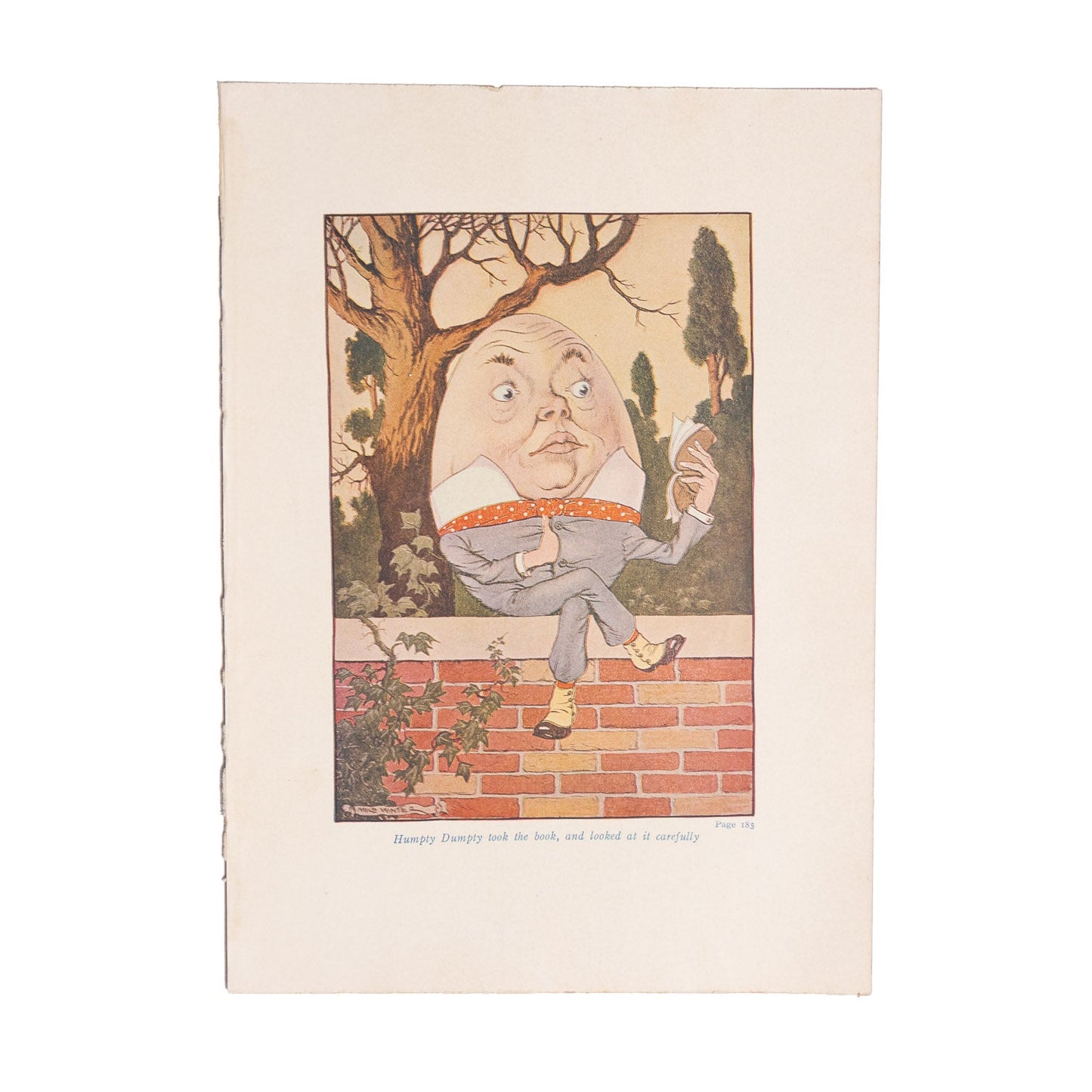 Alice in Wonderland (1916 Windermere Series) - Color Plates - Gladfellow