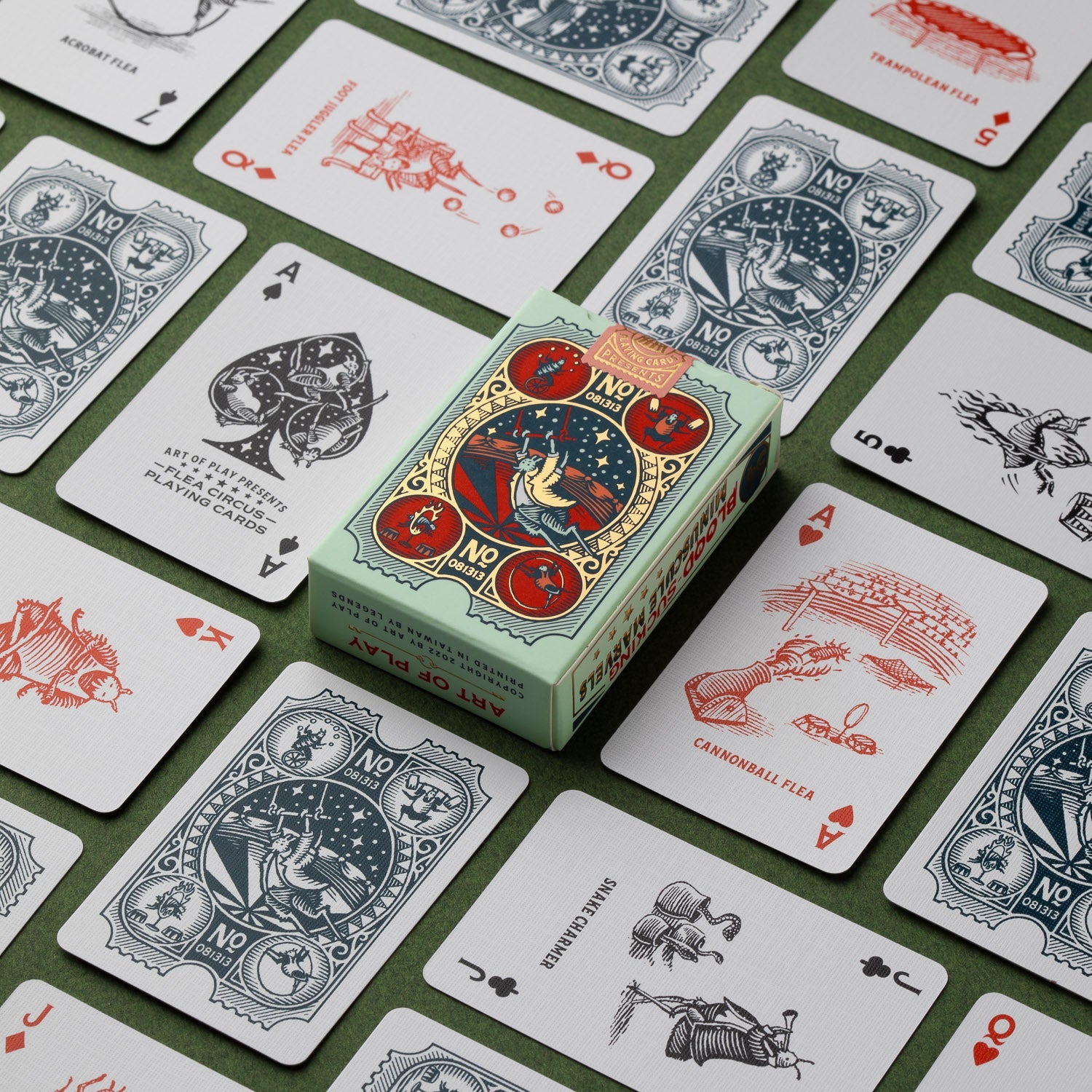 Art of Play Flea Circus Playing Cards - Gladfellow