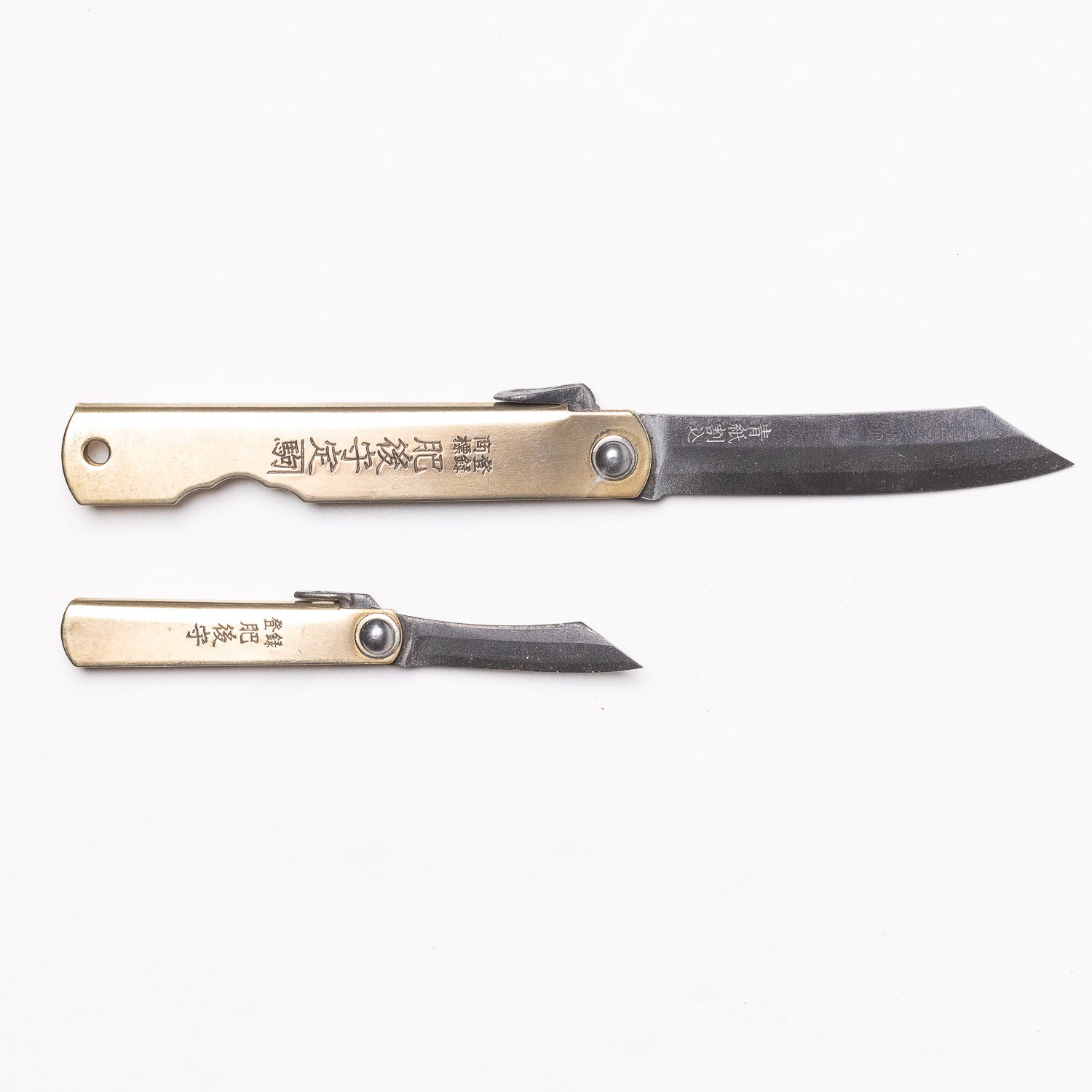 Banshu Hamono Higonokami Folding Knife - Brass - Gladfellow