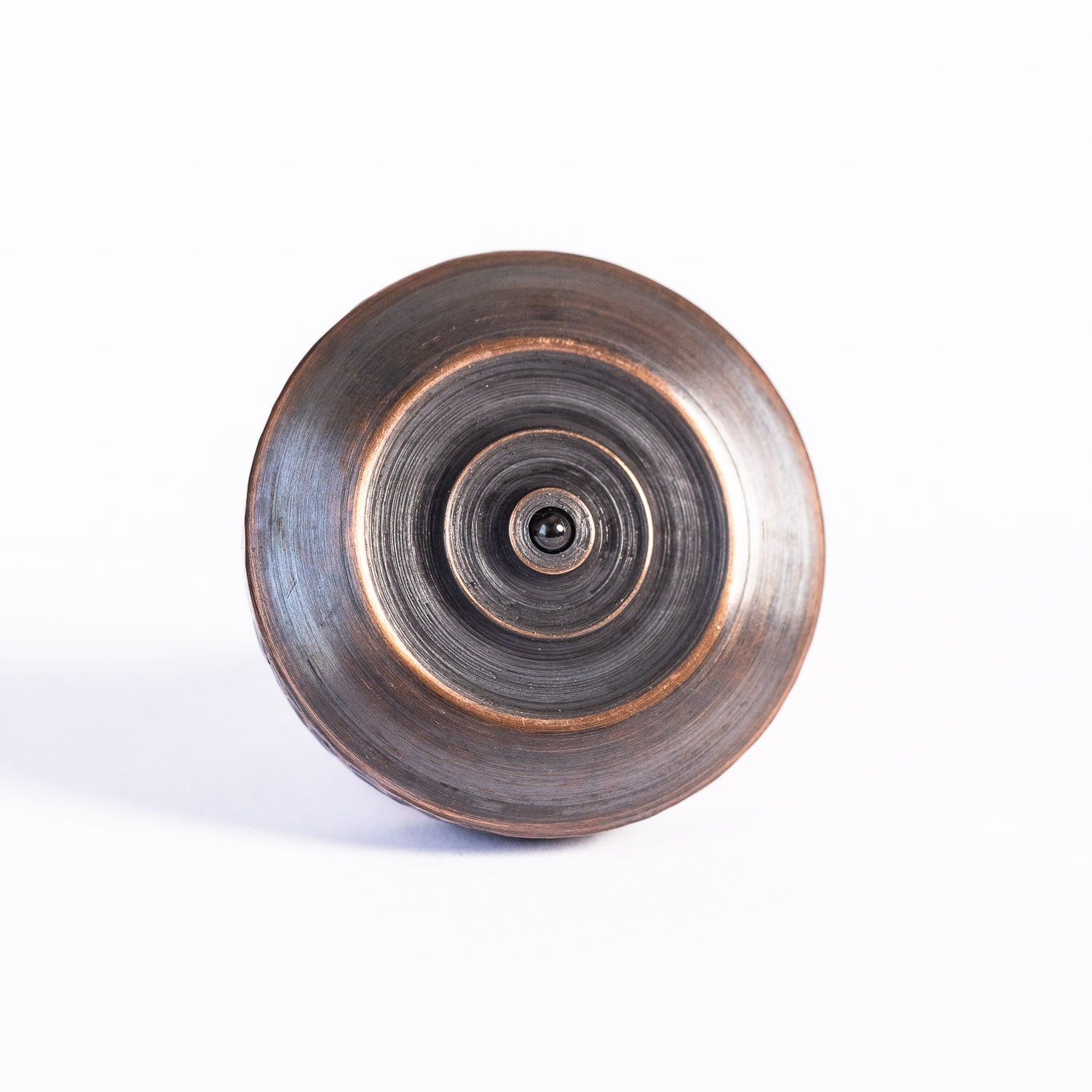 Fiddle Foundry Spinning Top - Hammered Copper - Gladfellow