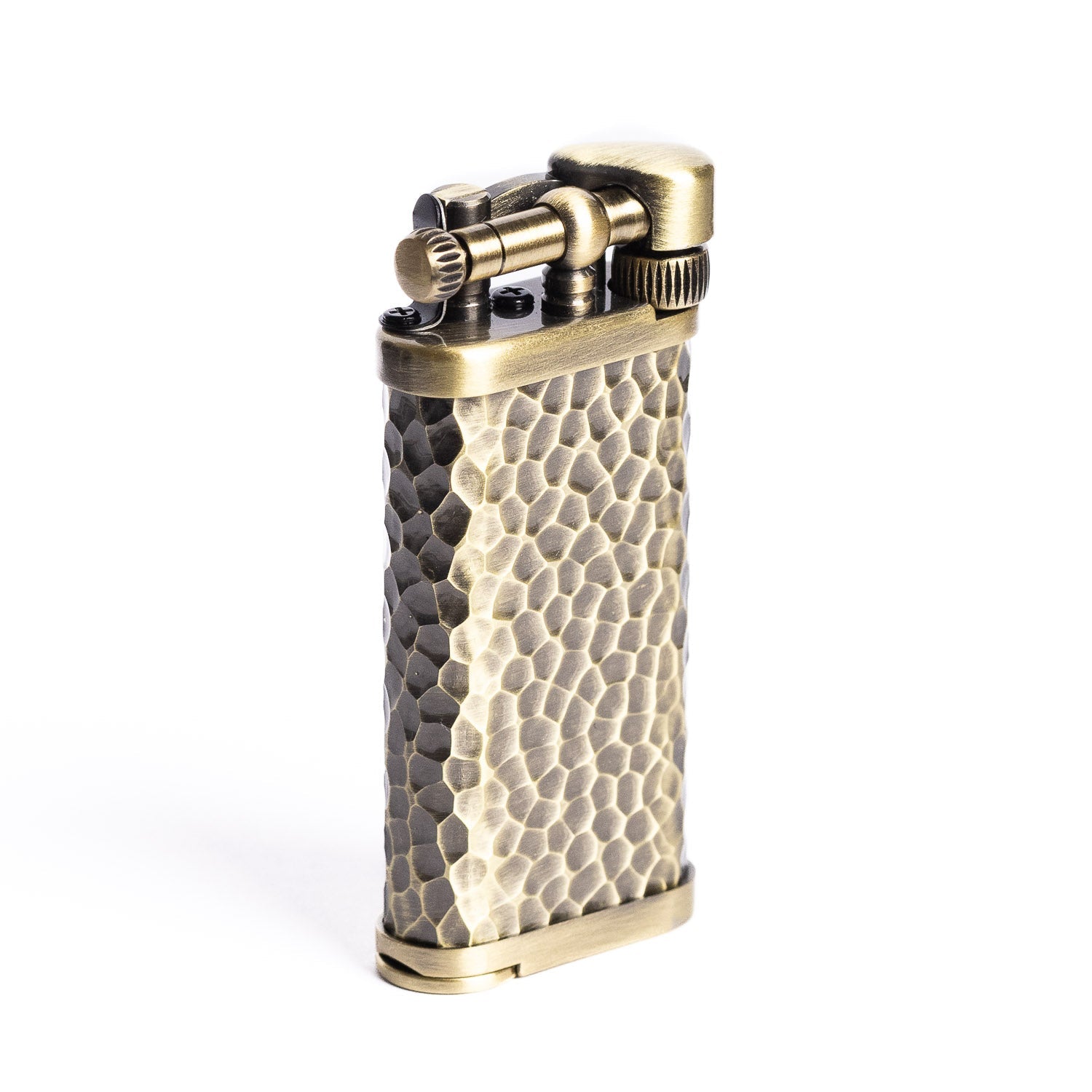 im corona Old Boy Lighter - Antique Brass Hammer Tone - Gladfellow