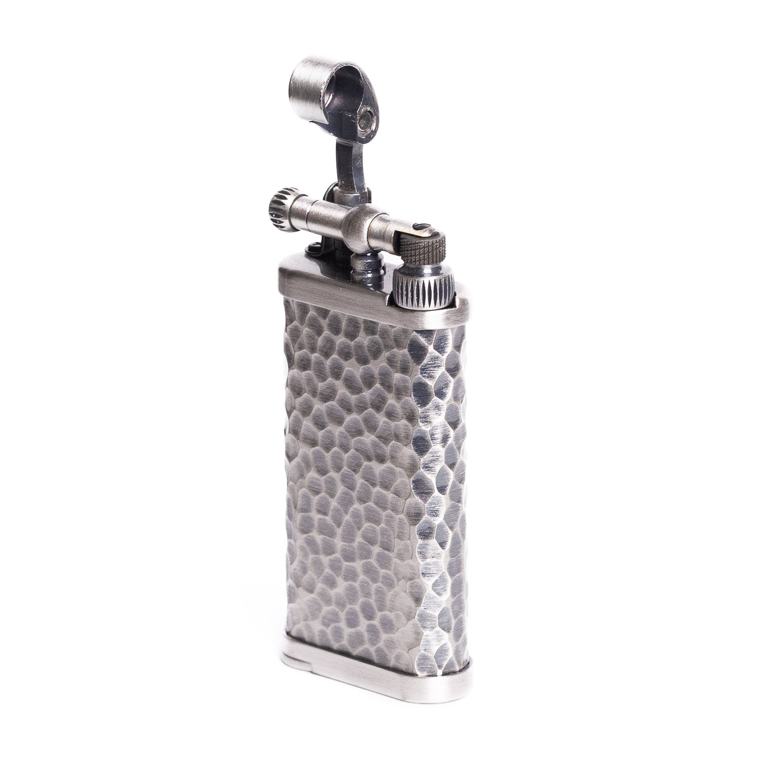 im corona Old Boy Lighter - Antique Silver Hammer Tone - Gladfellow