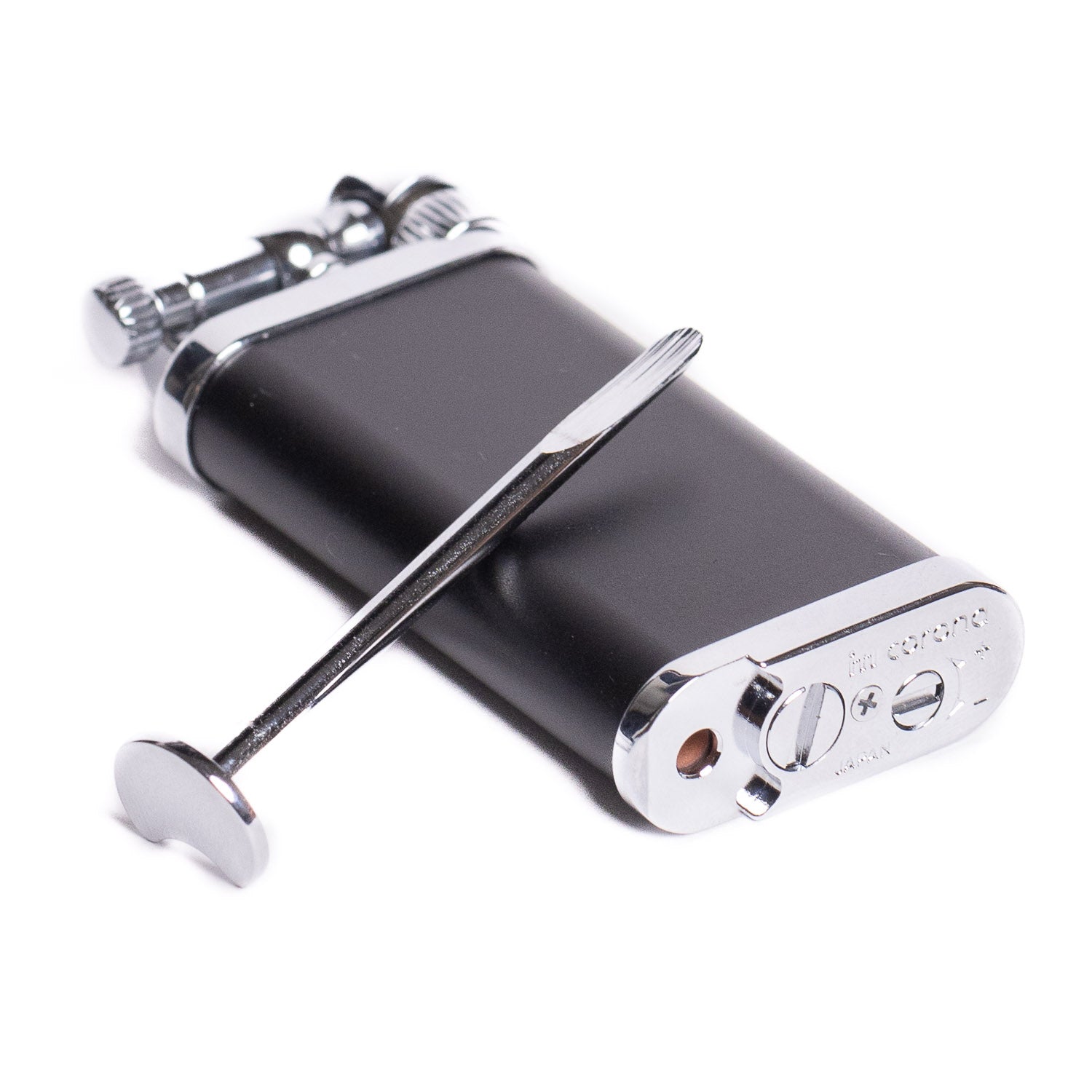 im corona Old Boy Lighter - Black & Chrome - Gladfellow