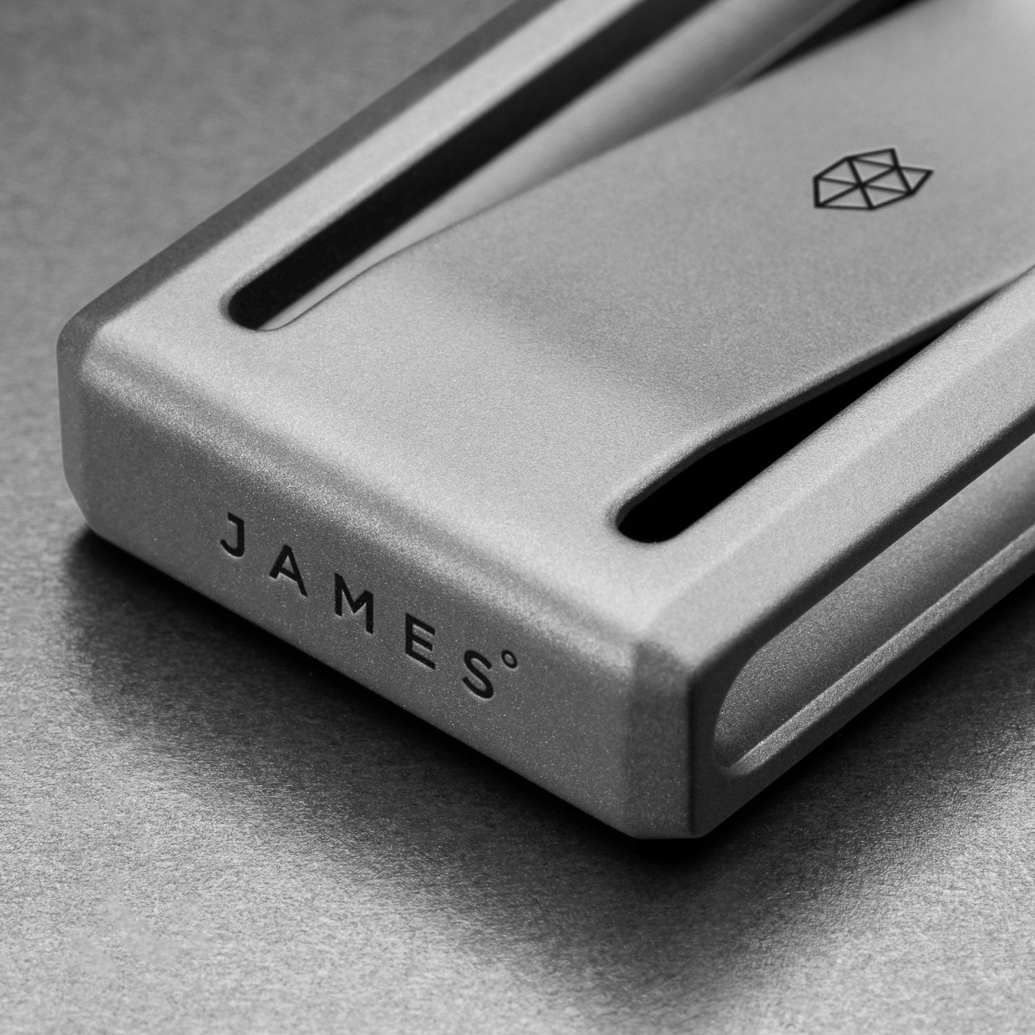 James Brand The Martindale Money Clip - Titanium - Gladfellow