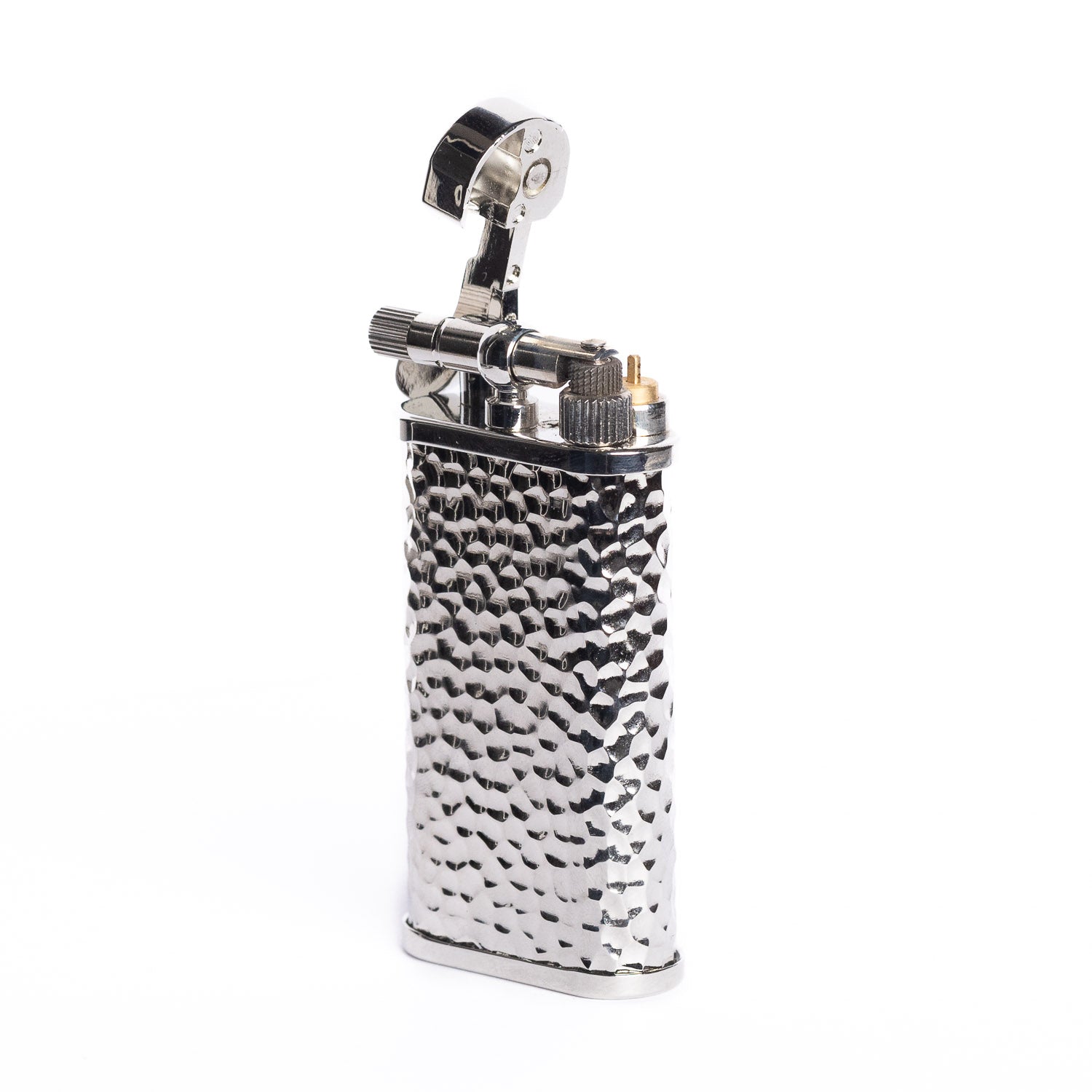 Kiribi Kabuto Pipe Lighter - Tsuchime Silver - Gladfellow