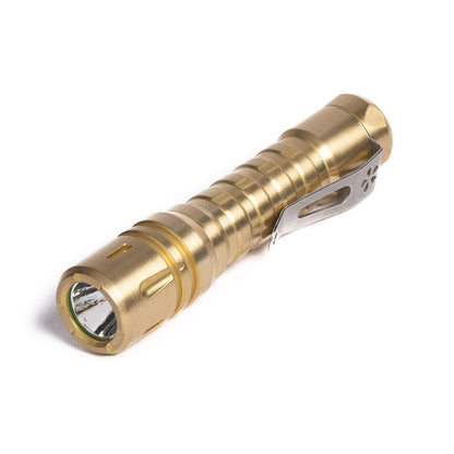 ReyLight LANapple Flashlight - Brass - Gladfellow