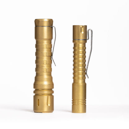 ReyLight LANapple Flashlight - Brass - Gladfellow