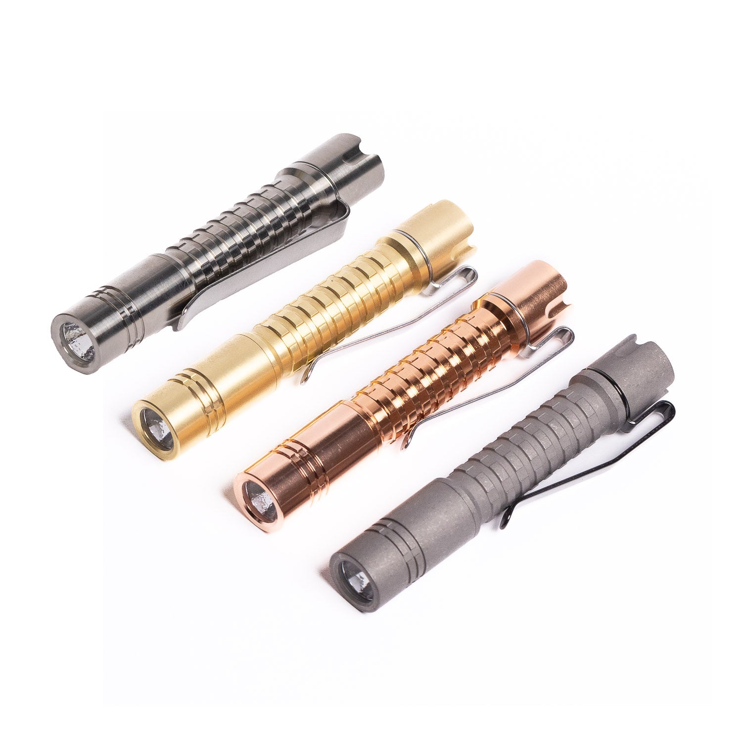 ReyLight Pineapple Mini Flashlight - Brass - Gladfellow