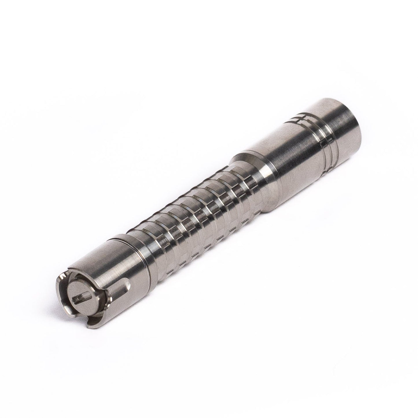 ReyLight Pineapple Mini Flashlight - Raw Titanium - Gladfellow