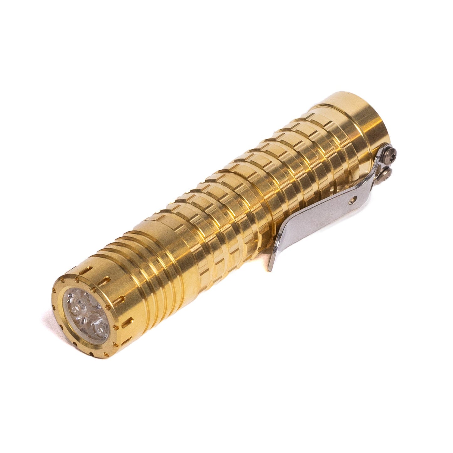 ReyLight Triple Dawn Flashlight - Brass - Gladfellow