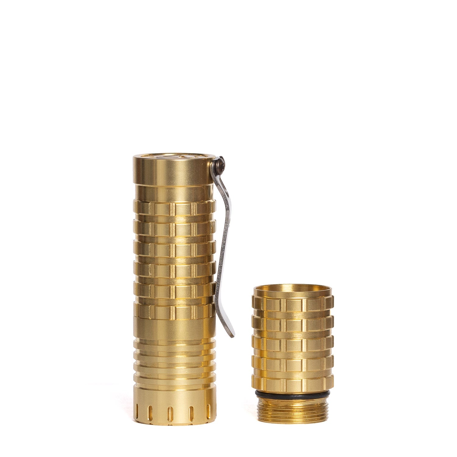 ReyLight Triple Dawn Flashlight - Brass - Gladfellow