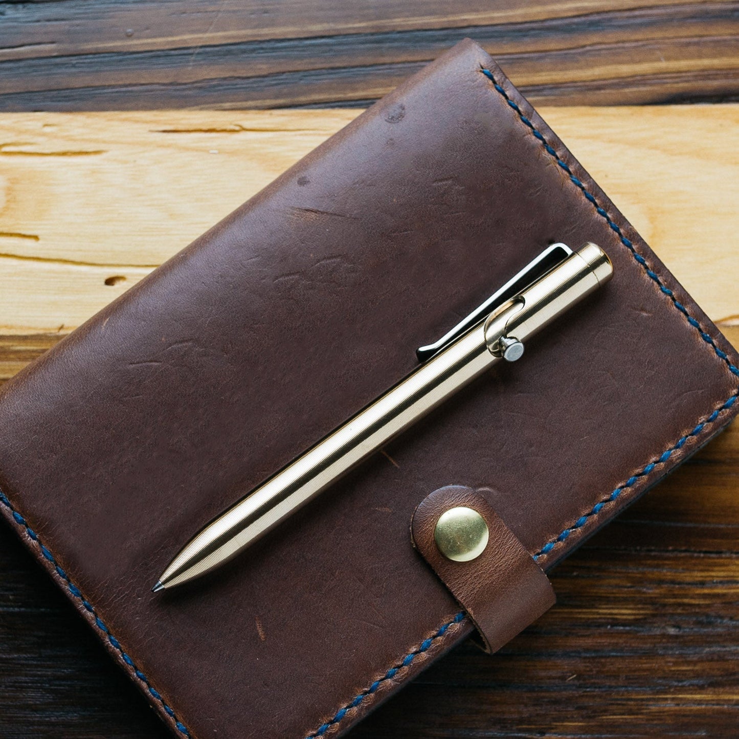 Tactile Turn Bolt Action Pen - Bronze - Gladfellow