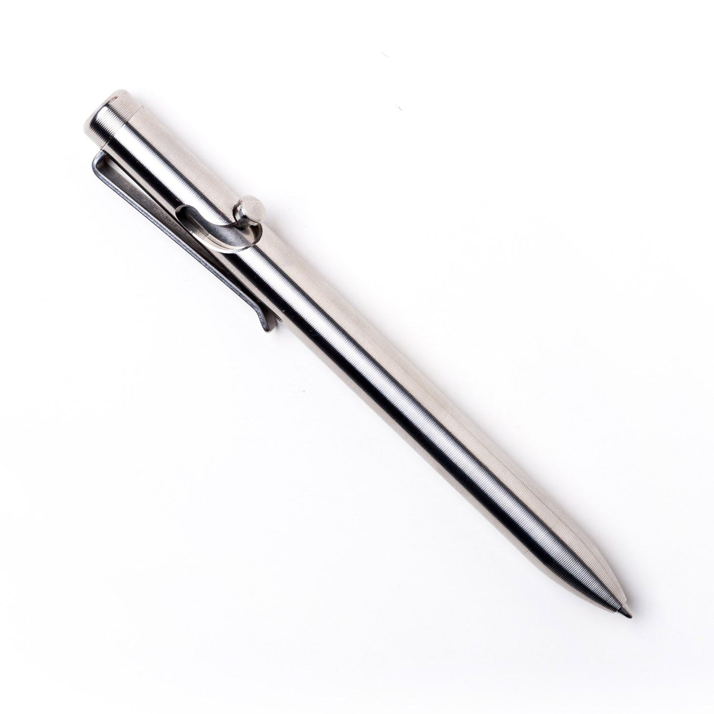 Tactile Turn Bolt Action Pen - Titanium - Gladfellow