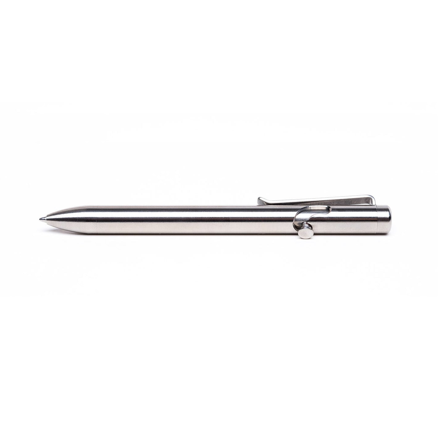 Tactile Turn Bolt Action Pen - Titanium - Gladfellow