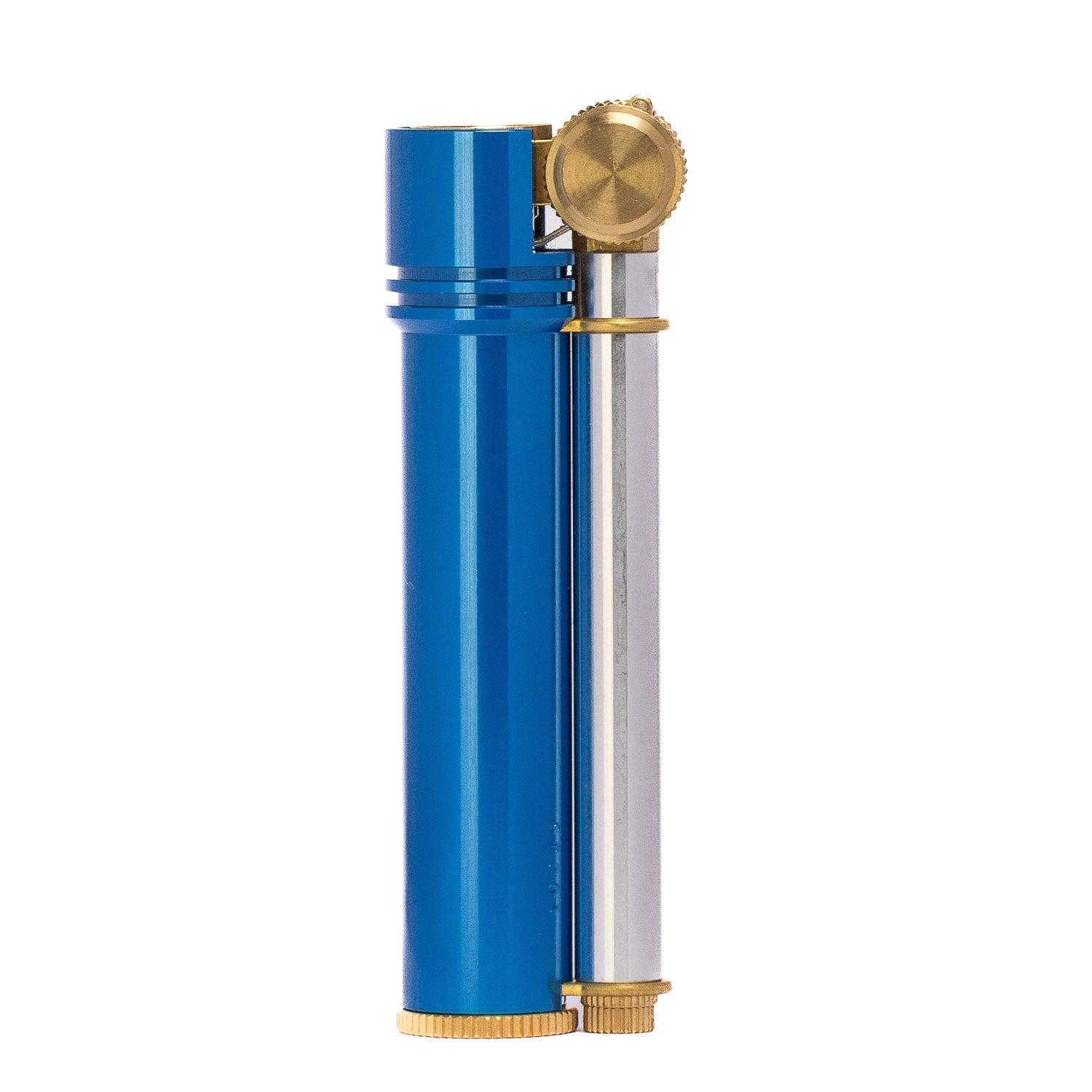 Tokyo Pipe Co Douglass Field L Lighter - Blue Aluminum - Gladfellow