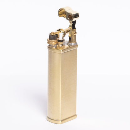 Tsubota Pearl Bolbo Petrol Lighter - Brass - Gladfellow