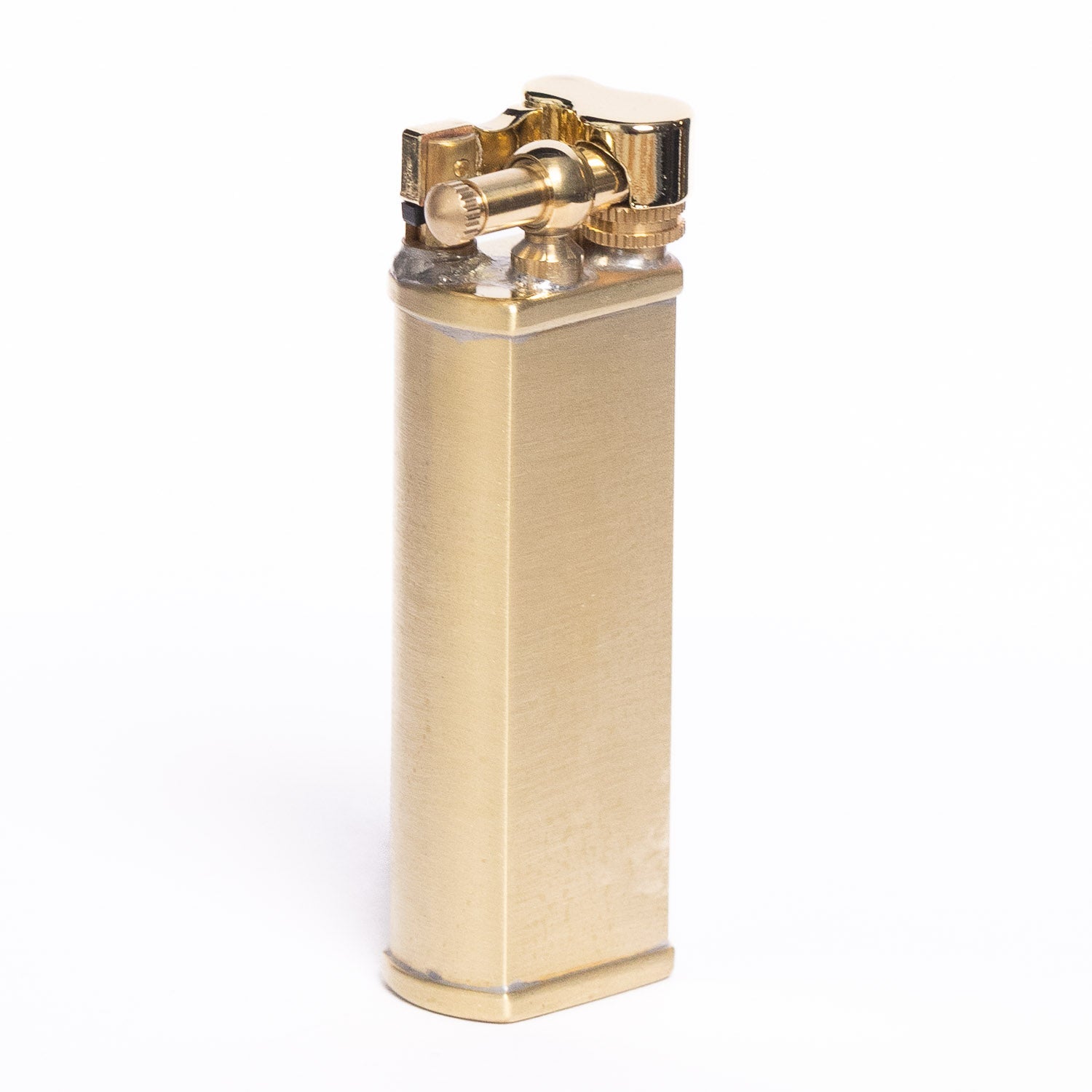 Tsubota Pearl Bolbo Petrol Lighter - Brass - Gladfellow