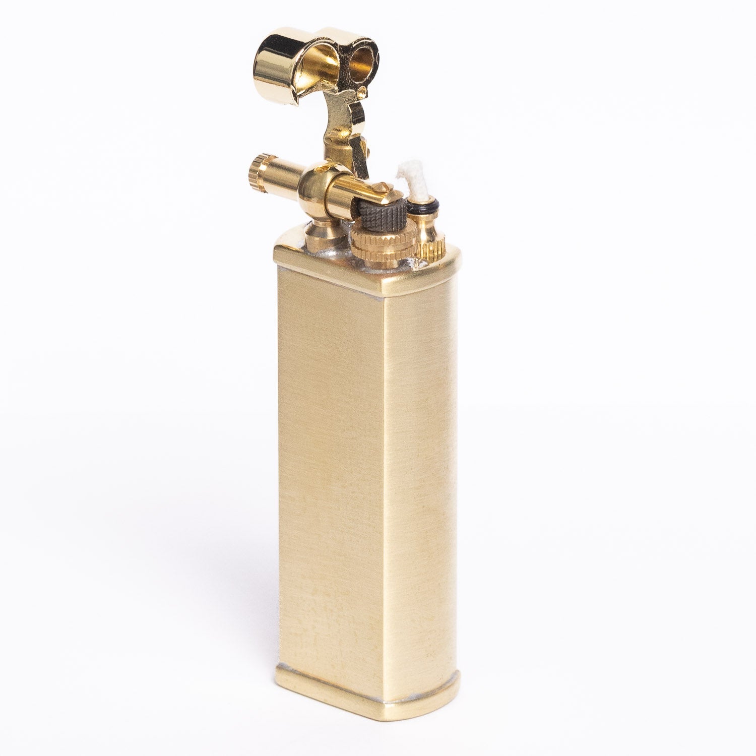 Tsubota Pearl Bolbo Petrol Lighter - Brass - Gladfellow