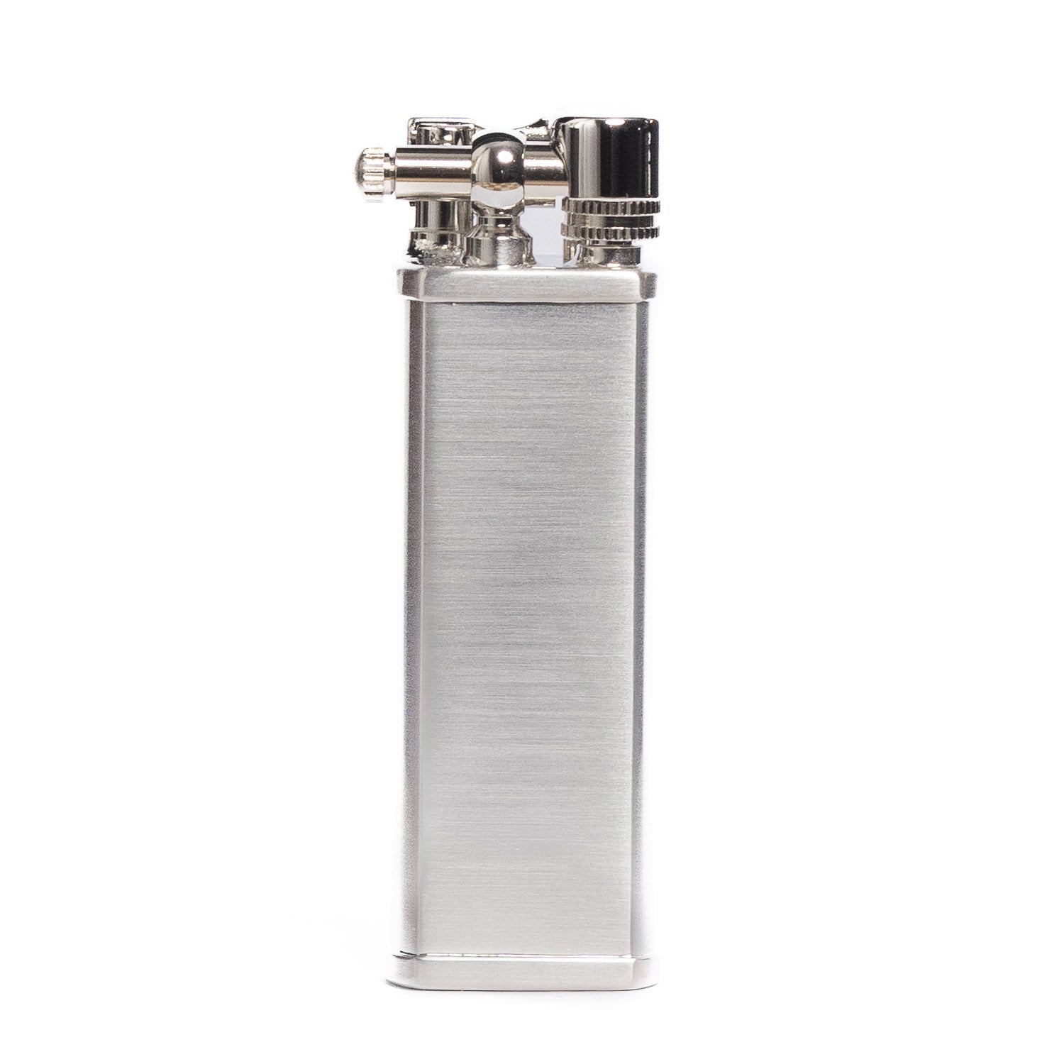 Tsubota Pearl Bolbo Petrol Lighter - Silver - Gladfellow