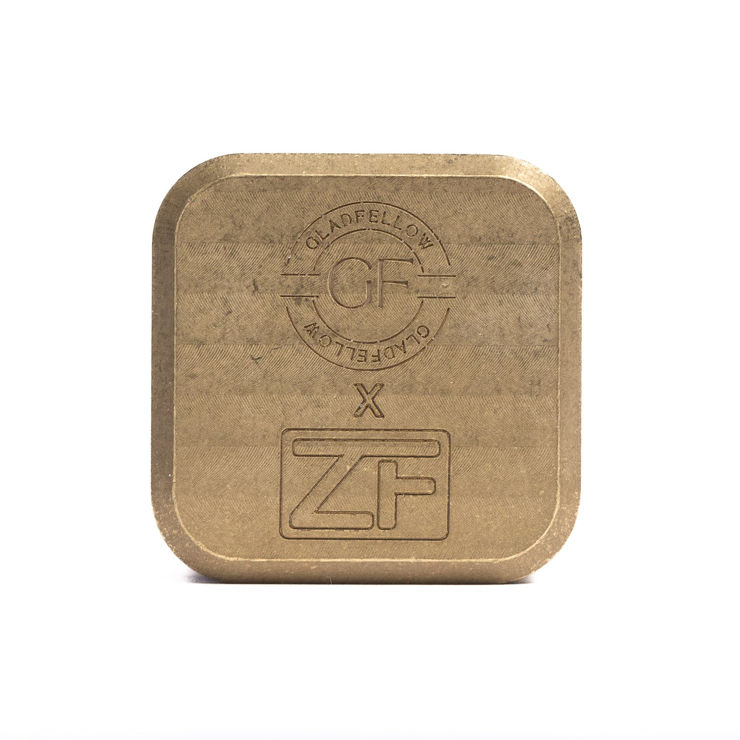 ZeroFeud MX - 1 Keycap Fidget Clicker - Brass - Gladfellow