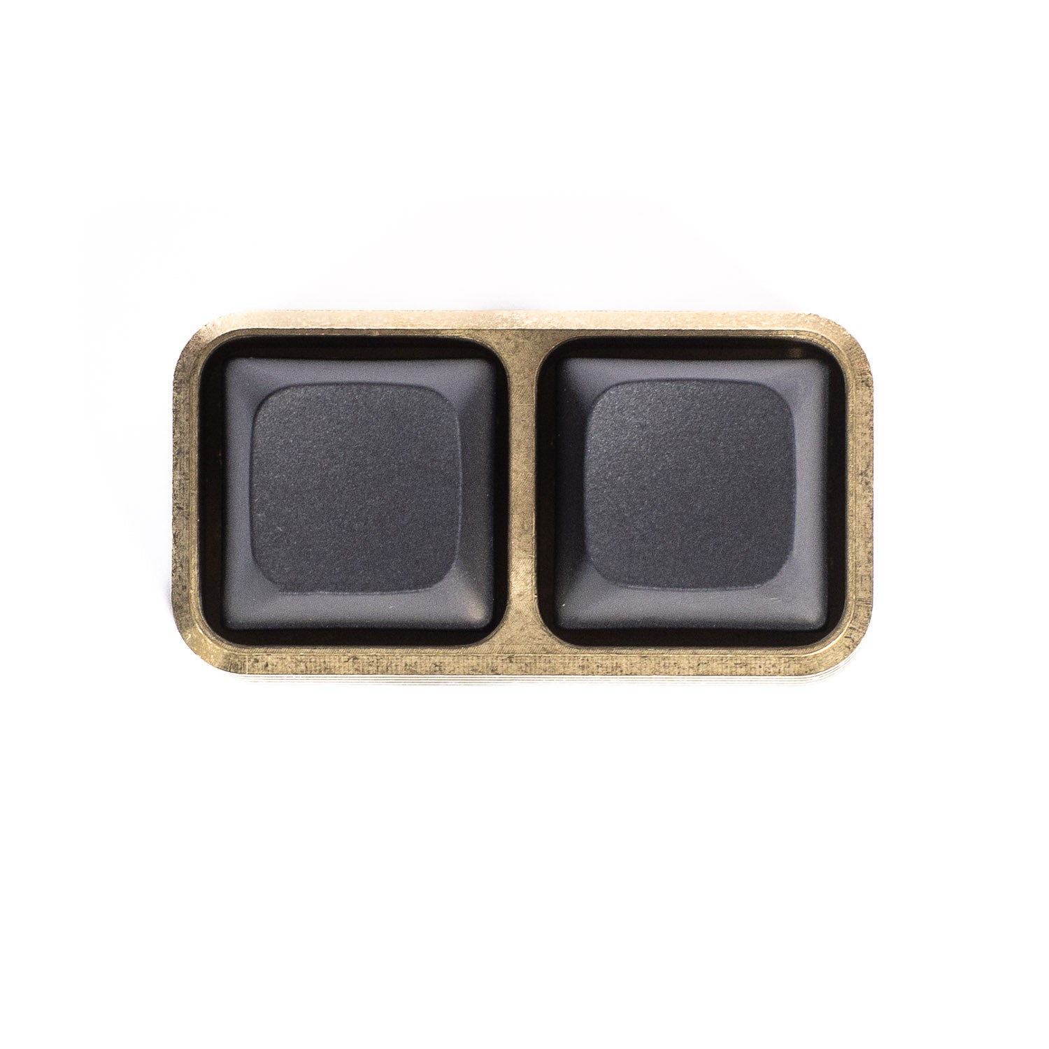 ZeroFeud MX - 2 Keycap Fidget Clicker - Brass - Gladfellow