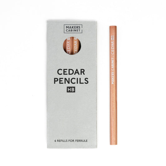 Cedar Pencils for Ferrule (HB) - Gladfellow