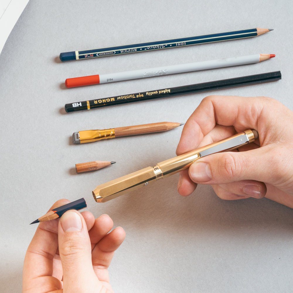 FERRULE - Solid Brass Pencil Extender - GLADFELLOW