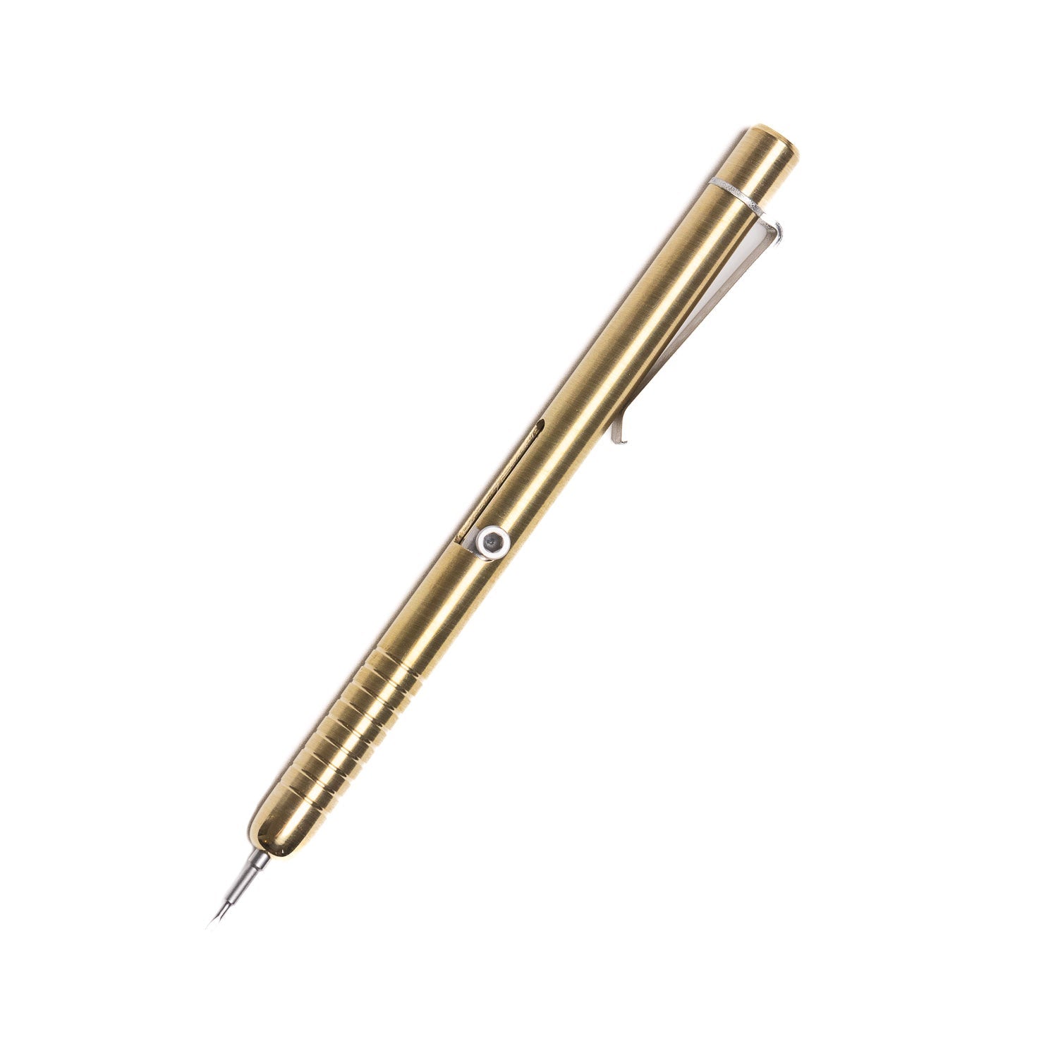 HASSLER INSTRUMENTS Bolt Action Spring Bar Tool - Brass - GLADFELLOW Edition - GLADFELLOW