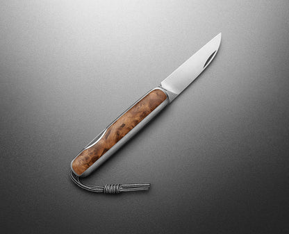 James Brand The Pike Folding Knife - Sycamore/Stainless - Gladfellow
