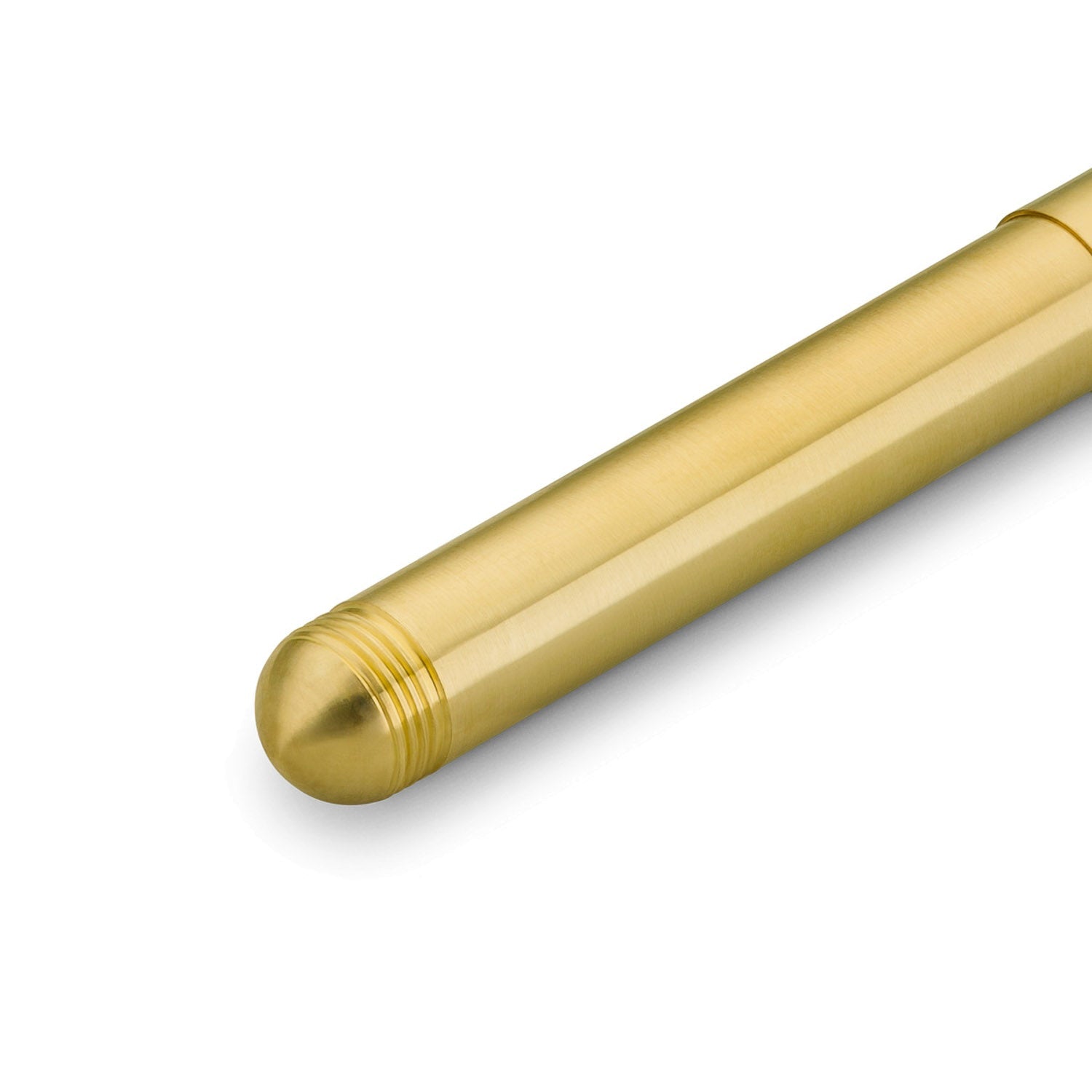 Kaweco LILIPUT Ballpoint Pen with Cap - Eco Brass - GLADFELLOW