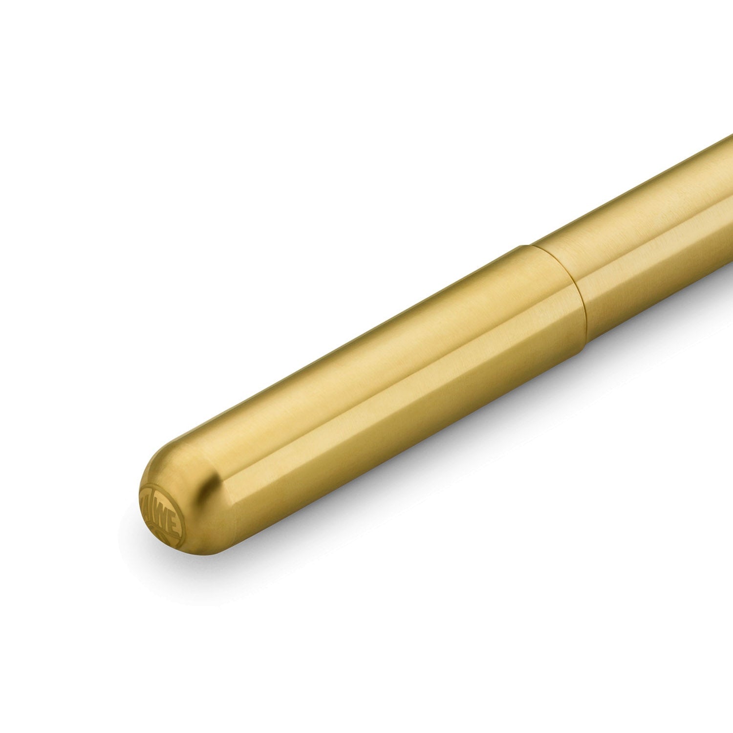 Kaweco LILIPUT Ballpoint Pen with Cap - Eco Brass - GLADFELLOW