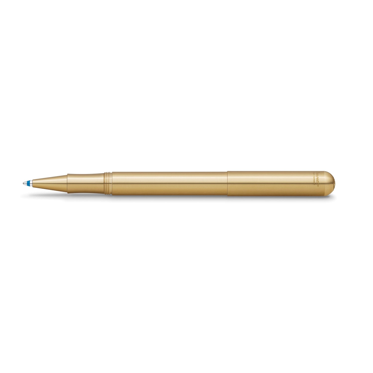 Kaweco LILIPUT Ballpoint Pen with Cap - Eco Brass - GLADFELLOW