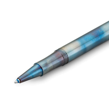 Kaweco LILIPUT Ballpoint Pen with Cap - Fireblue - GLADFELLOW