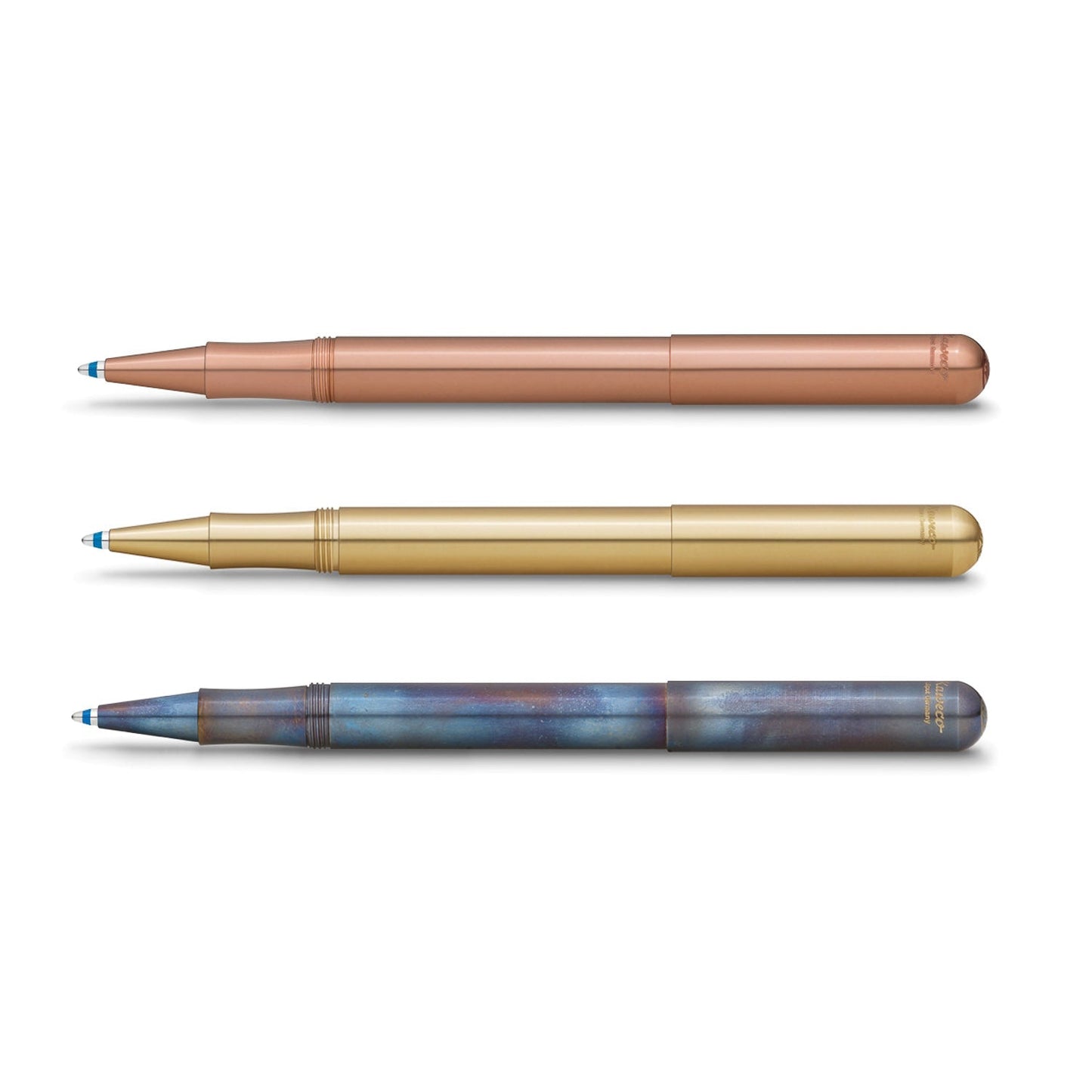 Kaweco LILIPUT Ballpoint Pen with Cap - Eco Brass - GLADFELLOW