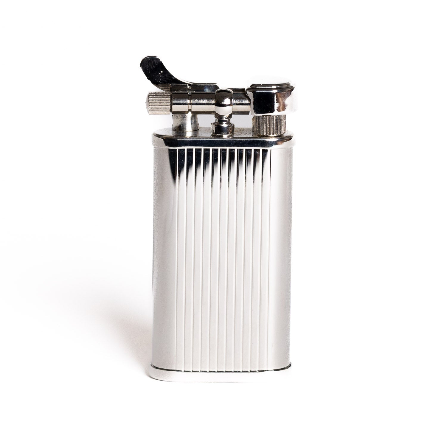 Kiribi Kabuto Mizo Pipe Lighter - Silver - GLADFELLOW