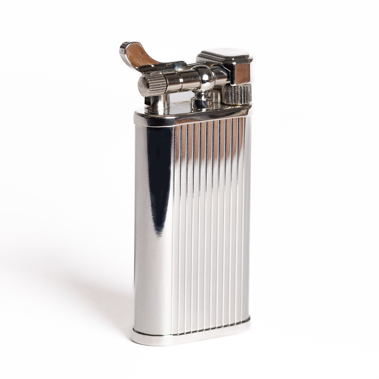 Kiribi Kabuto Mizo Pipe Lighter - Silver - GLADFELLOW