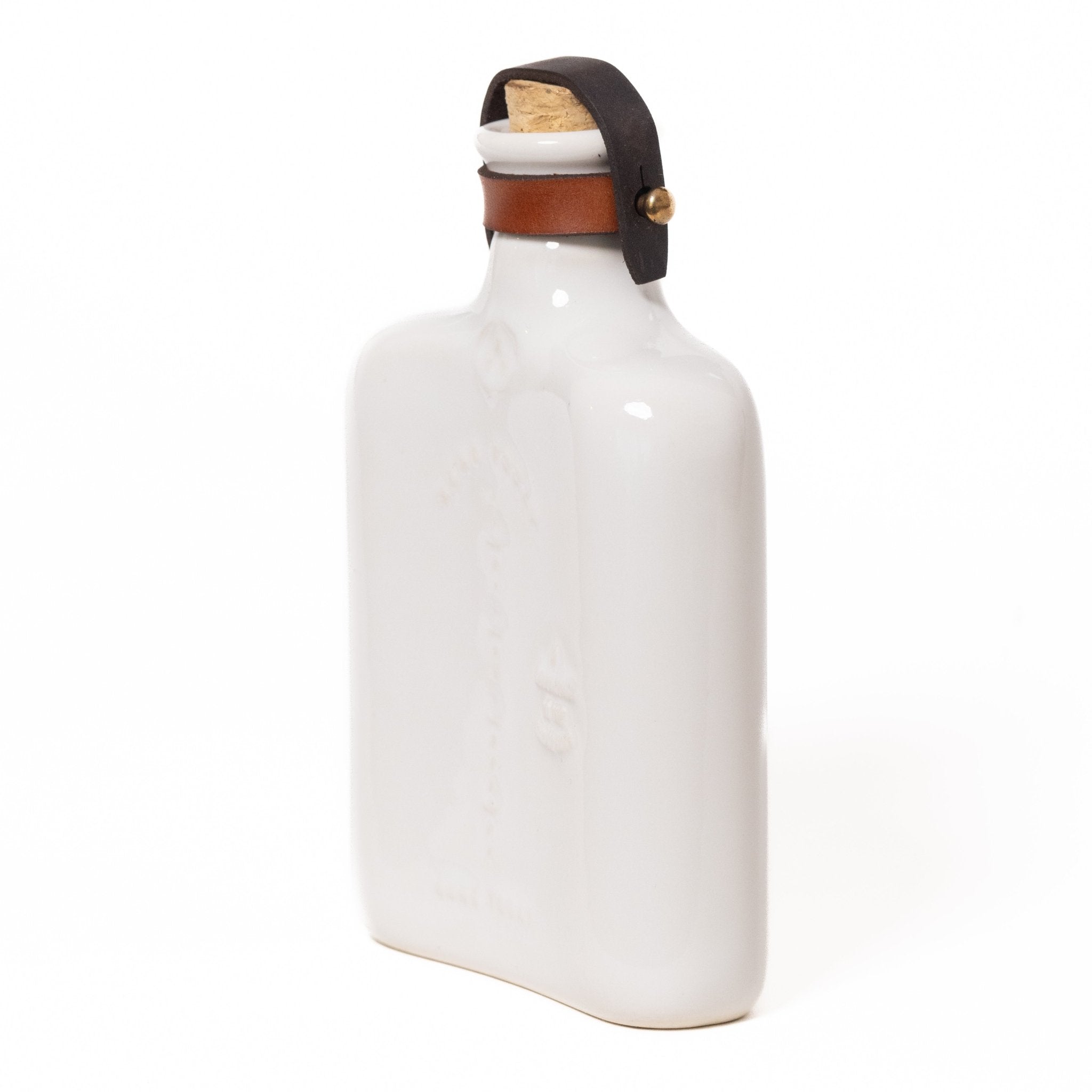 Misc. Goods Co. 11oz Ceramic Flask - Ivory - Gladfellow