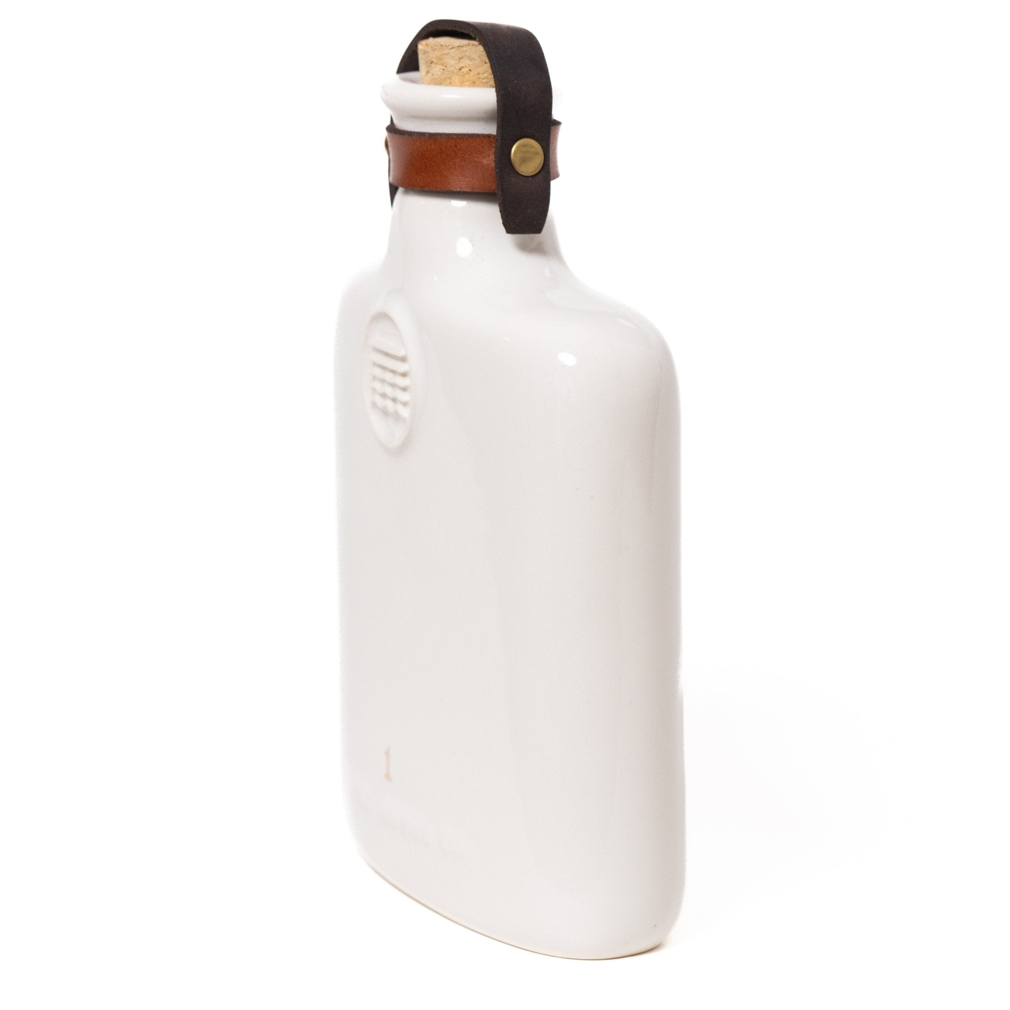 Misc. Goods Co. 11oz Ceramic Flask - Ivory - Gladfellow