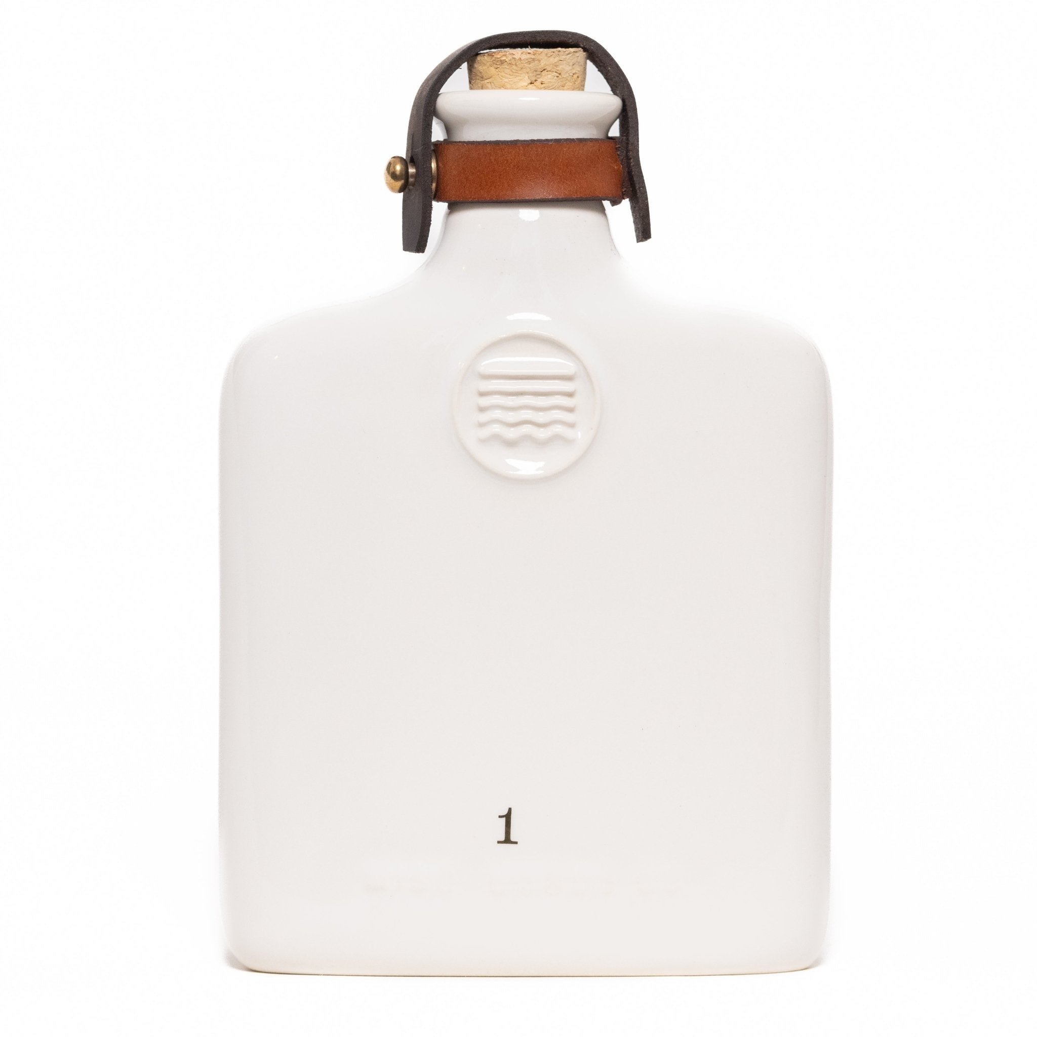 Misc. Goods Co. 11oz Ceramic Flask - Ivory - Gladfellow