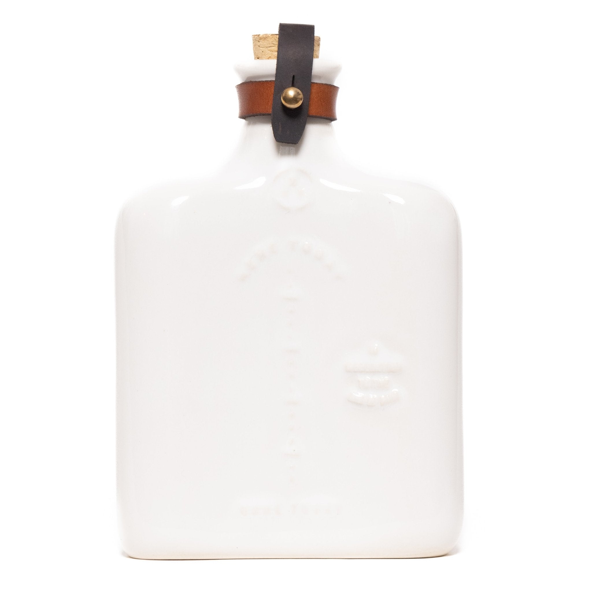 Misc. Goods Co. 11oz Ceramic Flask - Ivory - Gladfellow