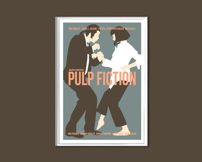 Pulp Fiction - Retro Movie Poster - GLADFELLOW