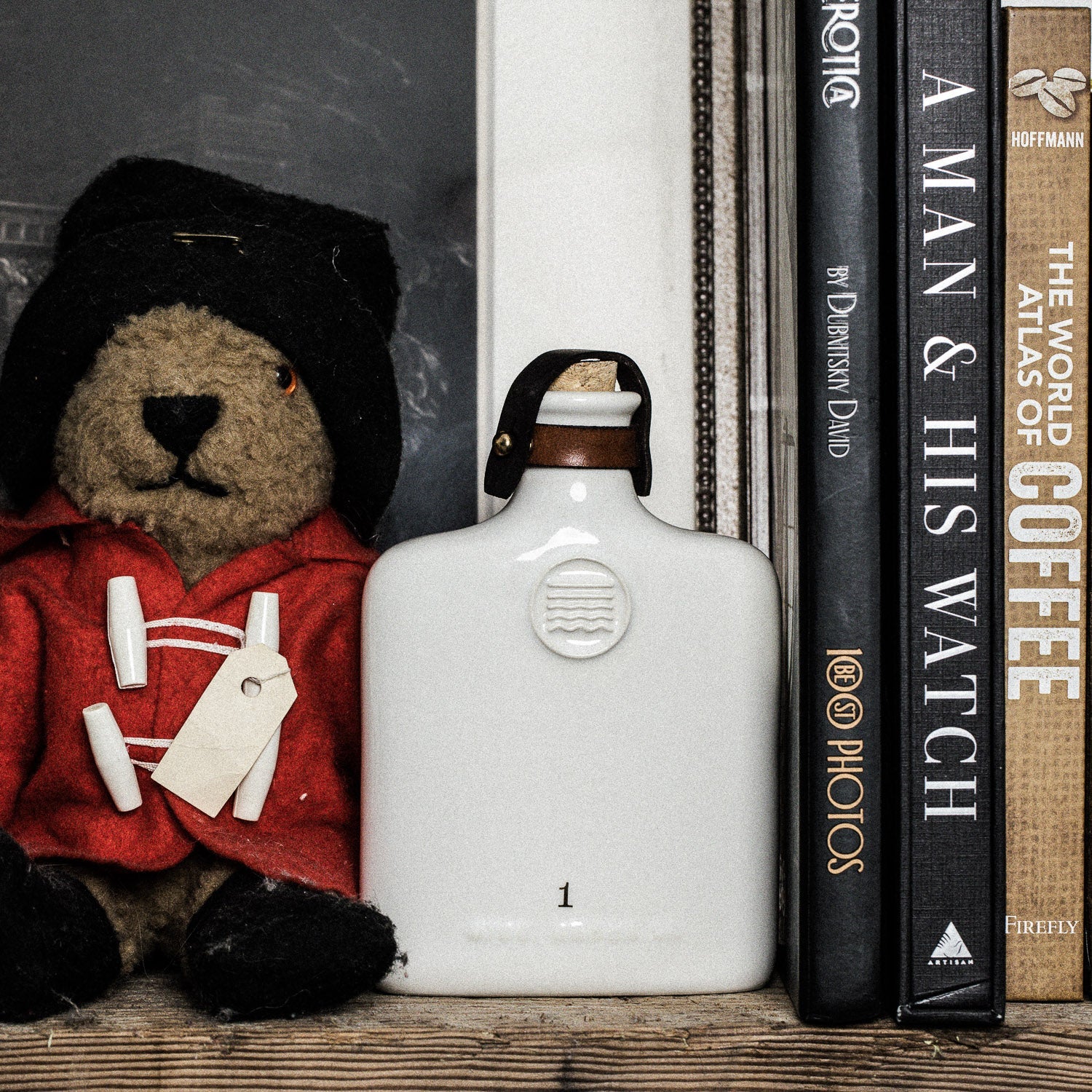 Misc. Goods Co. 11oz Ceramic Flask - Ivory - GLADFELLOW