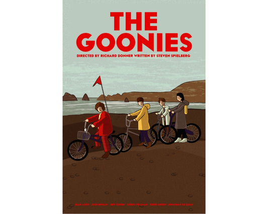 The Goonies - Retro Movie Poster - GLADFELLOW