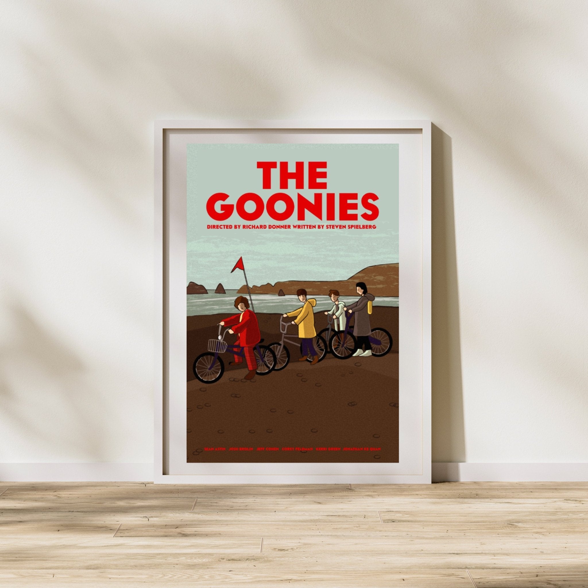 The Goonies - Retro Movie Poster - Gladfellow