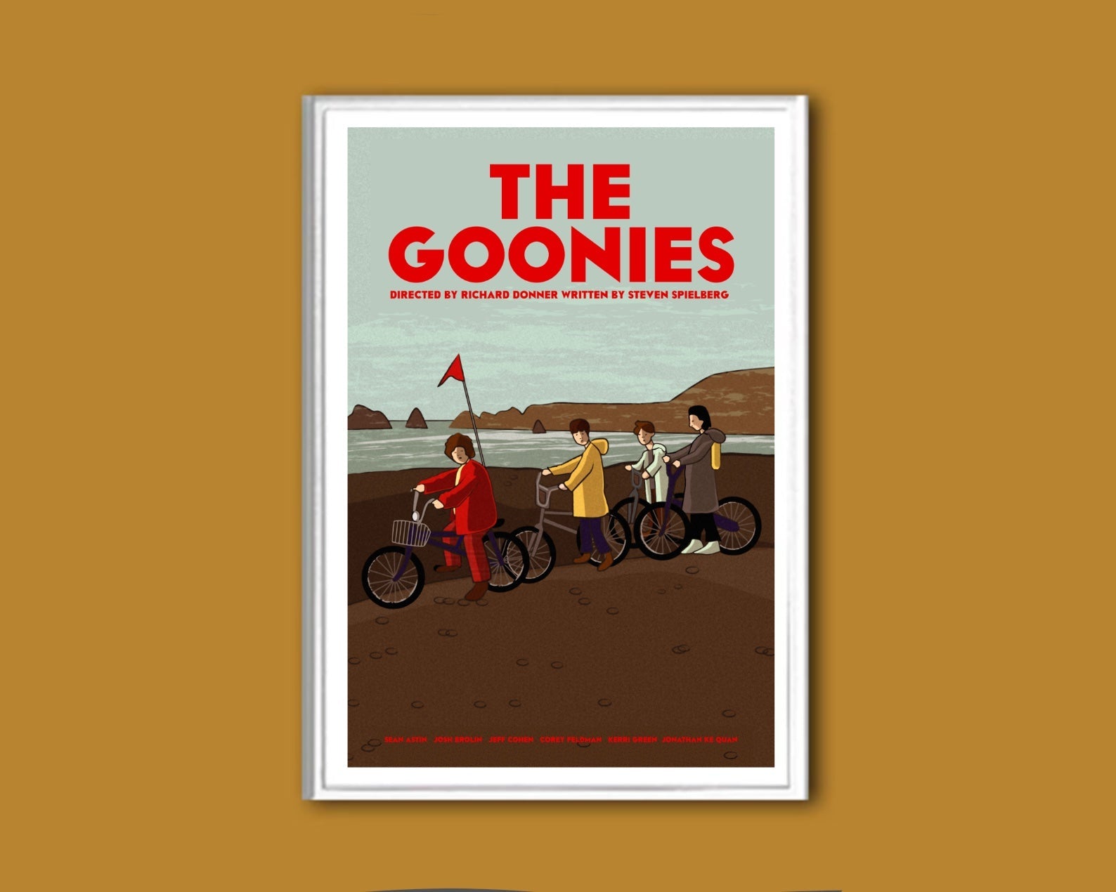 The Goonies - Retro Movie Poster - GLADFELLOW