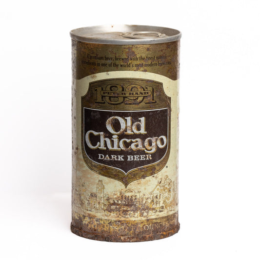Vintage Old Chicago Dark Beer Can - Gladfellow