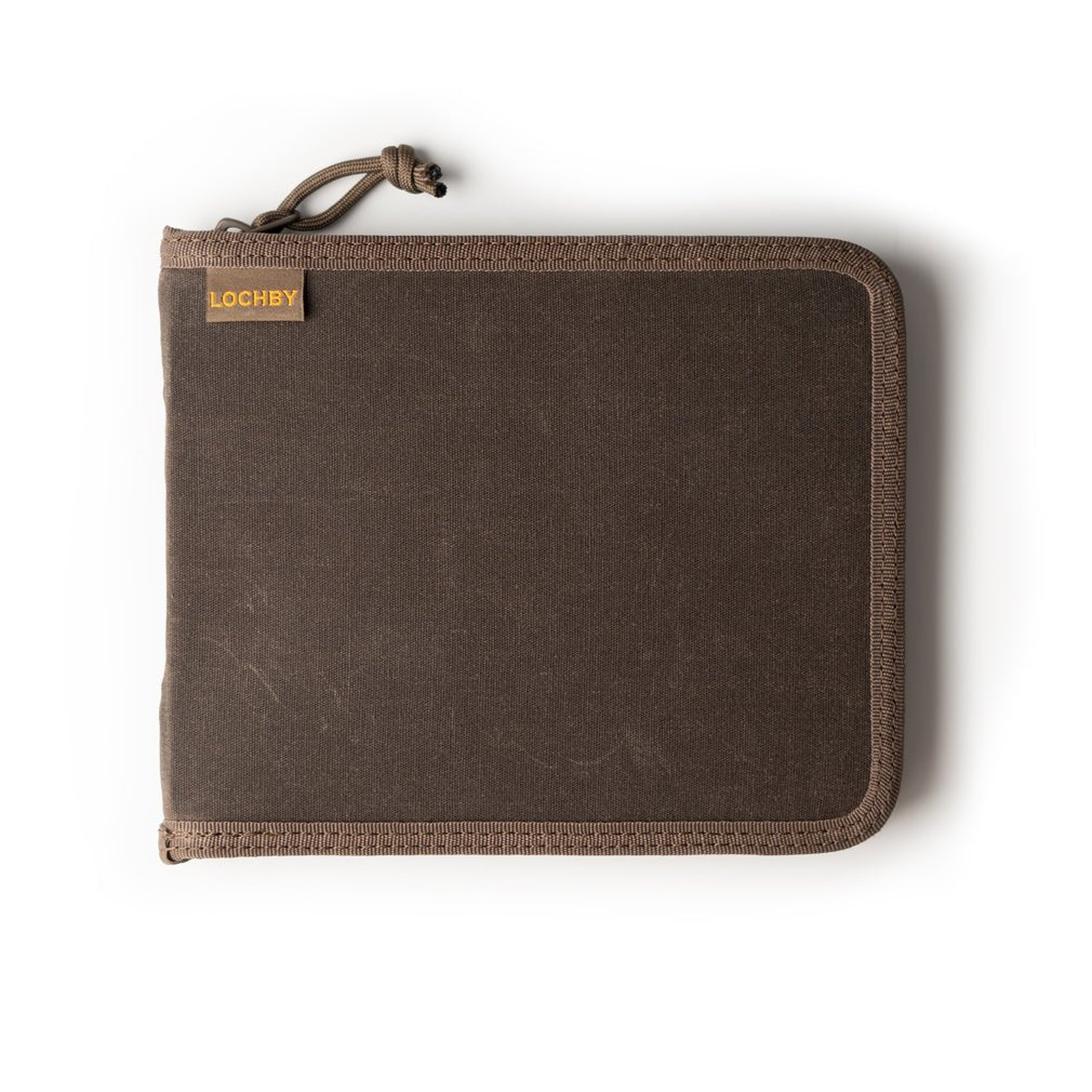 Lochby Waxed Canvas Watch Wallet - GLADFELLOW